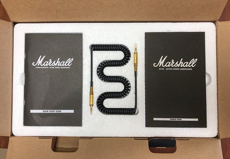 Marshall Bluetooth スピーカー ACTON 3.5mmコード